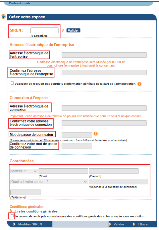 Début D'activité : Avez-vous Pensé à Créer Votre Espace Pro Impots.gouv ...